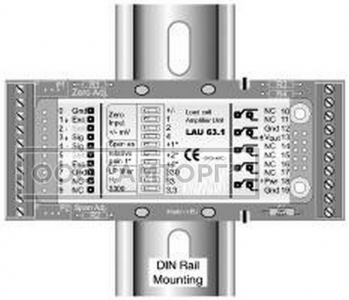 Аналоговый тензопреобразователь-усилитель LAU 63.1/73.1 фото 1