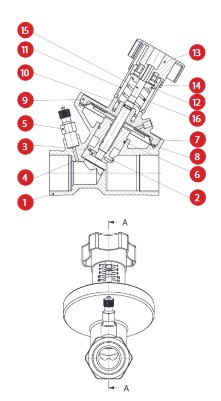 Рис.2. Схема регулятора ZETKAMA арт.223